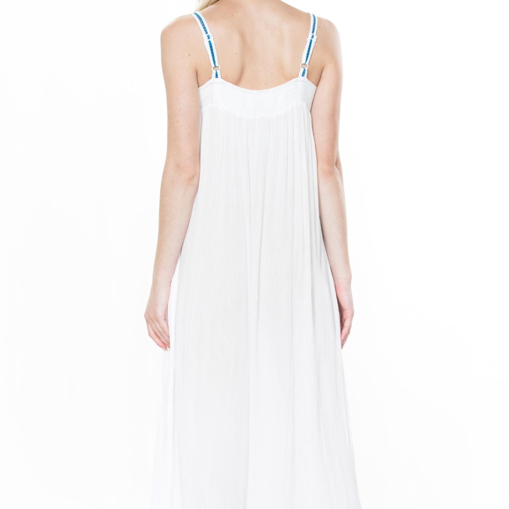 SLEEEVELESS STRAP LONG DRESS - Picture 4 of 6
